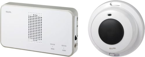 エルパ(ELPA) ワイヤレスチャイム 受信器+防水押ボタン送信器セット EWS-S5032 2018