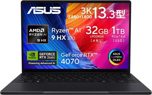 エイスース(ASUS) ProArt PX13 HN7306WI-AI9321R4070W 2024