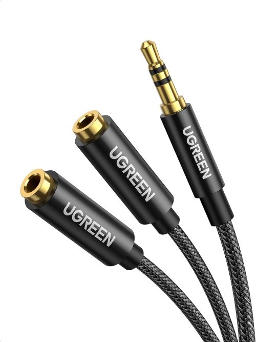 UGREEN オーディオケーブル 3.5mm 分岐コード 2019