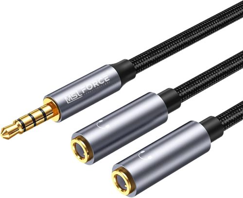 MSL FORCE 3.5mm オーディオ分配ケーブル 2024