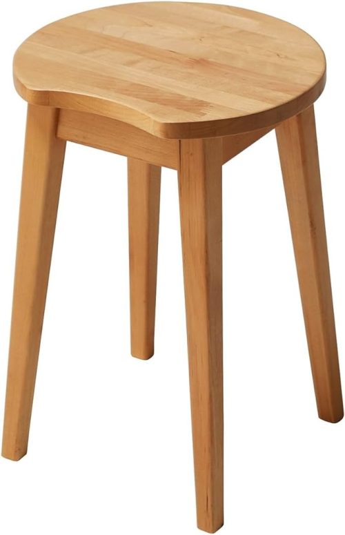 ベルメゾン(Belle Maison) 温もりを感じる天然木のスツール