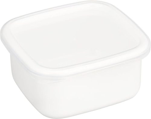 野田琺瑯(NODA HORO) スクウェア Sシール蓋付 WS-S