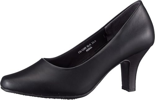 フワラク(fuwaraku) 幅広 3E 防水 美脚ハイヒールパンプス