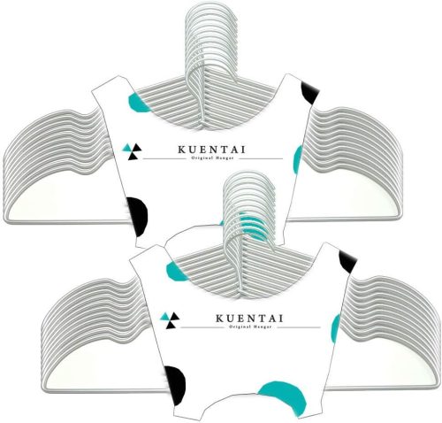 KUENTAI 超軽量アルミハンガー 50本セット 41cm