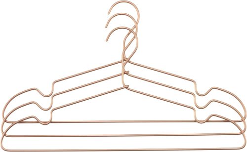 不二貿易 アルミハンガー 3本セット MJ0021