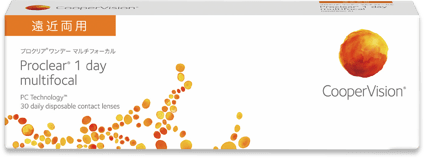 クーパーヴィジョン(CooperVision) プロクリア ワンデー マルチフォーカル 遠近両用