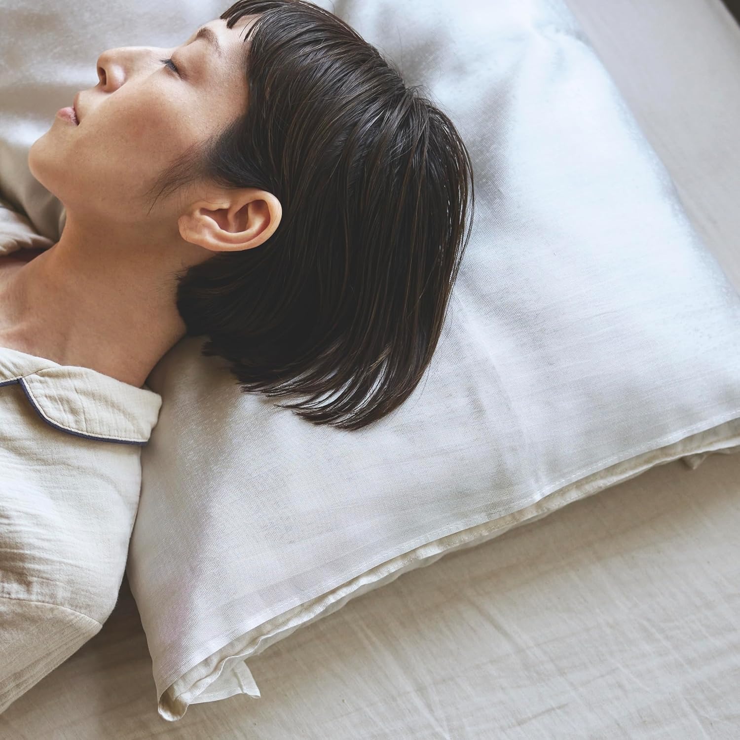 フレブル キナリ アイス枕カバー 15×25