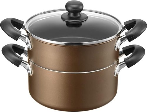 和平フレイズ Newおおらか鍋 IH対応二段蒸し器20cm RB-2509