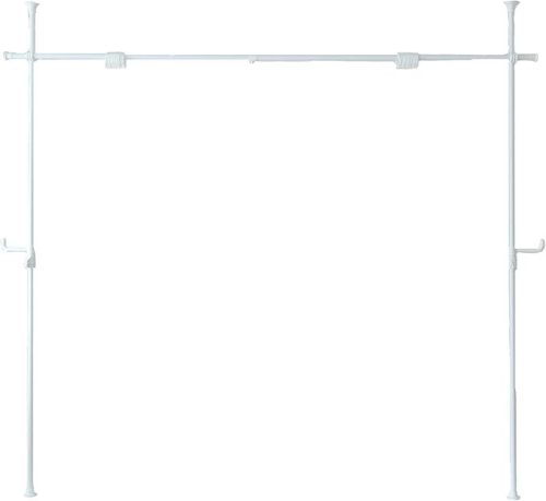 山善(YAMAZEN) つっぱり カーテンレール L字 コーナー WJC-721