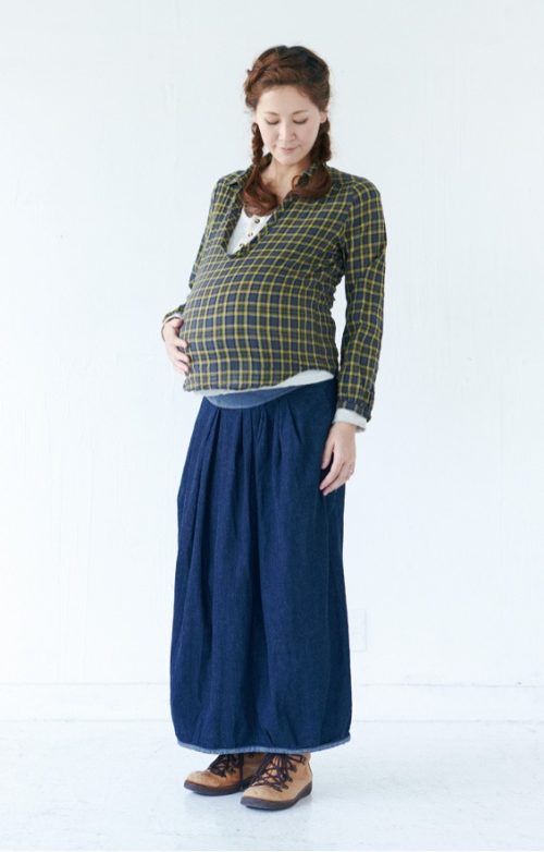 キューズベリー(CUSEBERRY) マタニティ バルーンスカート