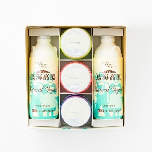 鳥海やわた観光 鳥海高原ヨーグルトギフトセット