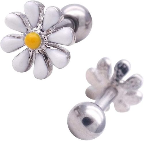 スパイシーリップス(SPICY LIPS) ボディピアス ホワイトフラワー