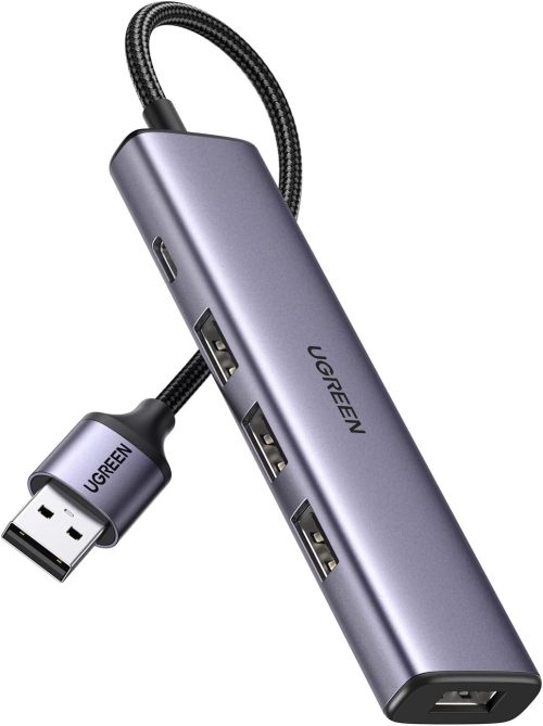 UGREEN 4ポート拡張 USB3.0 ハブ 20805