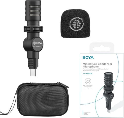 BOYA Android USB-Cマイク BY-M100UC 2021