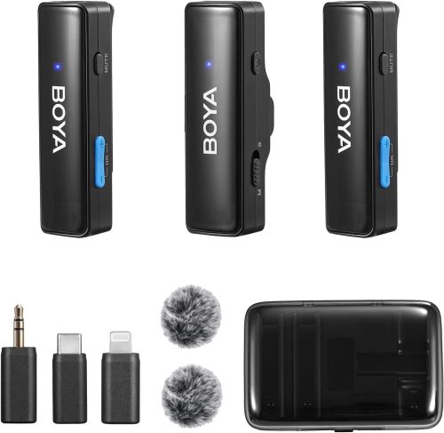 BOYA BOYALINK ワイヤレス ラベリア マイク 2023
