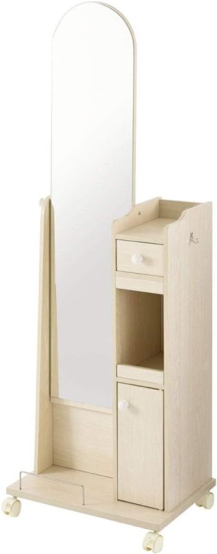 ぼん家具 姿見付きドレッサー LCB642210