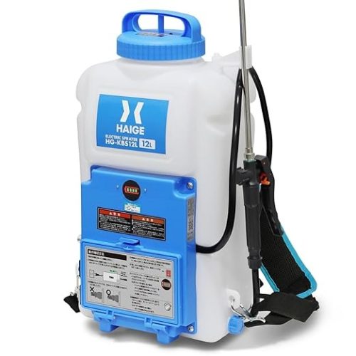 ハイガー産業(HAIGE) 24年改良版 充電式 電動噴霧器 12L HG-KBS12L