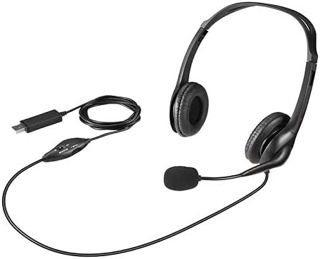 バッファロー(BUFFALO) ヘッドセット BSHSHUS310BK 2021