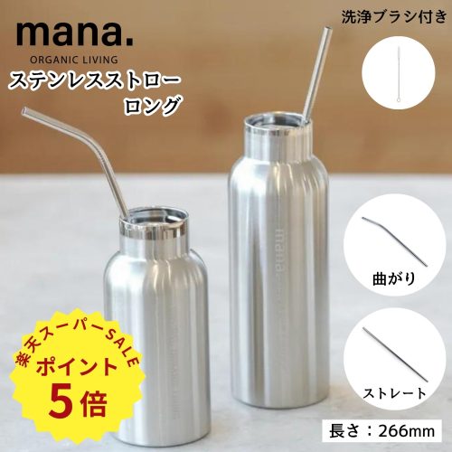 KUMINO BRICK ステンレスストロー ロング