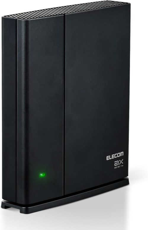 エレコム(ELECOM) Wi-Fi 6 11ax 1201+574Mbps ルーター WMC-X1800GST2-B 2023
