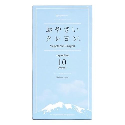 mizuiro おやさいクレヨン Japan Blue 10色 ST-VEGI006