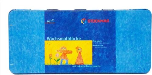 シュトックマー(STOCKMAR) みつろうブロッククレヨン 16色 ST35002