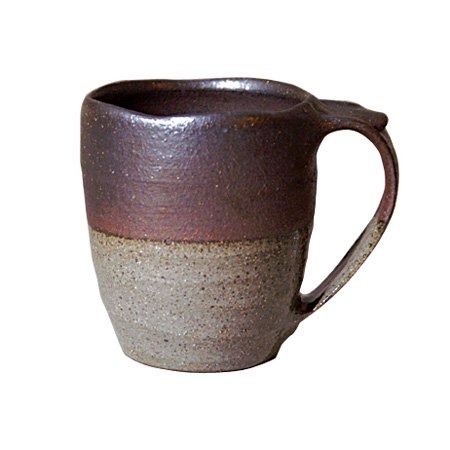 長谷園 ビアジョッキ いぶし掛分 ABC-47