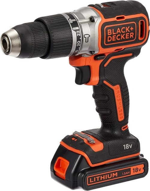 ブラック・アンド・デッカー(BLACK+DECKER) ブラシレス振動ドリルドライバー BL188K2-JP