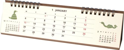 エルコミューン(EL COMMUN) MATOKA DESK CALENDAR 2025 RING TYPE CAL-113