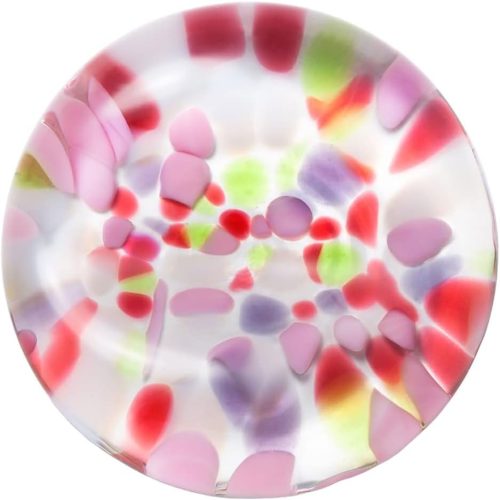 アデリア(ADERIA) 津軽びいどろ ふうけい箸置 舞う桜 F79858