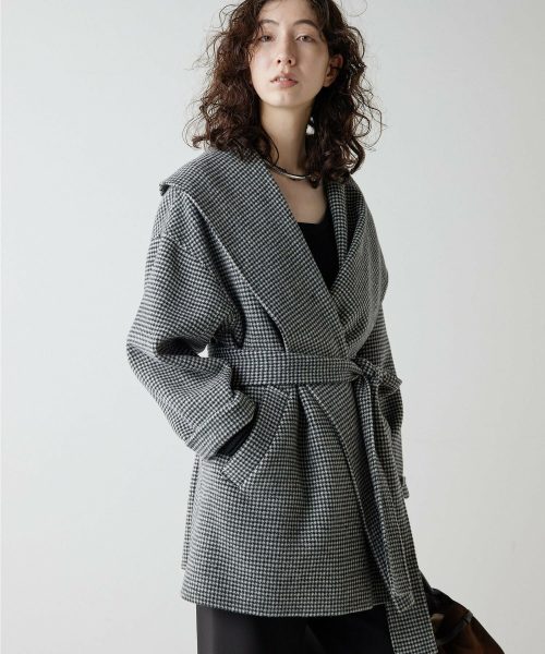 ガリャルダガランテ(COLLAGE GALLARDAGALANTE) リバーショールコート