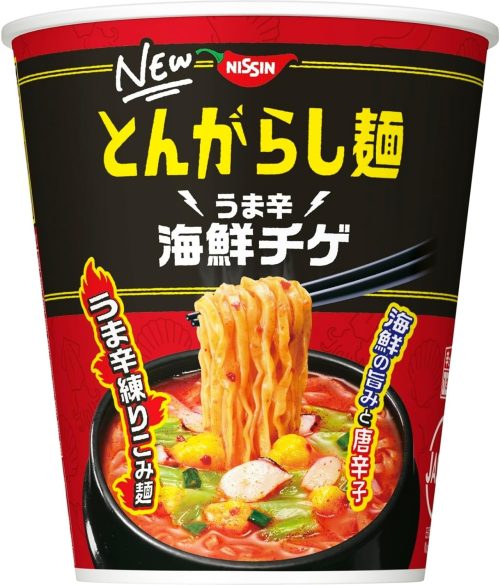 ‎日清食品 日清のとんがらし麺 うま辛海鮮チゲ