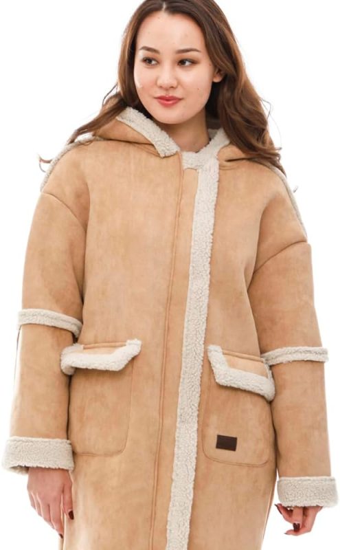 ビラボン(BILLABONG) レディース MOUTON HOODED COAT ジャケット