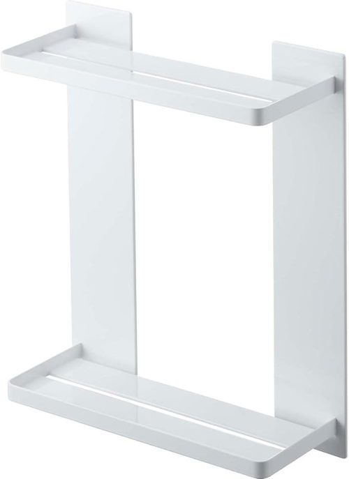 山崎実業 マグネットバスルームラック タワー 2段