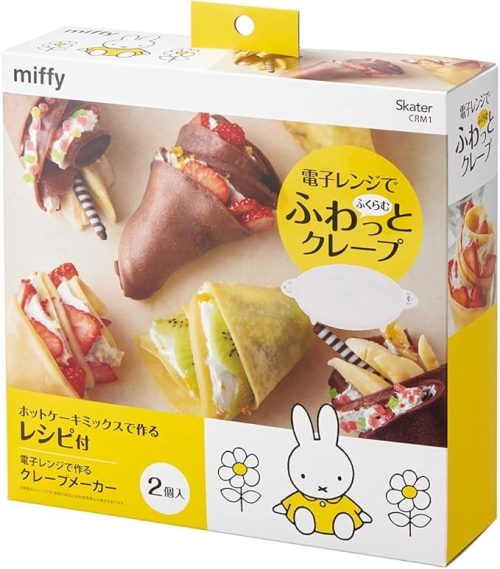 スケーター(Skater) 電子レンジで作るクレープメーカー ミッフィー CRM1 2021