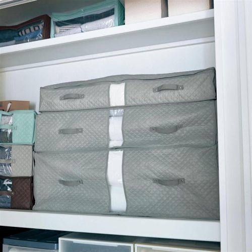 ベルメゾン(BELLE MAISON) 防ダニ・防カビ・抗菌機能が3年続く押入れぴったり布団収納袋 10-28-803