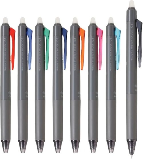パイロット(PILOT) フリクションシナジーノック 0.3mm 8色セット LFSK138C