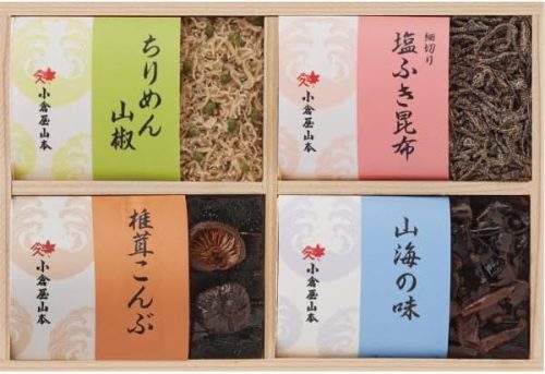 小倉屋山本 ちりめん山椒 昆布詰合せ