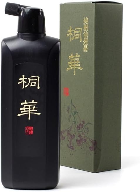 墨運堂 桐華 純桐油煙 中濃墨 500ml 11821