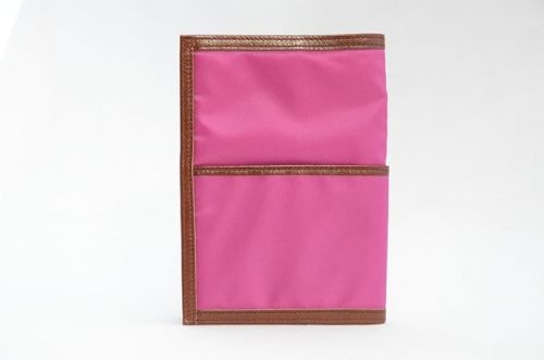 COBU 本革×ナイロン 文庫ブックカバー CN4