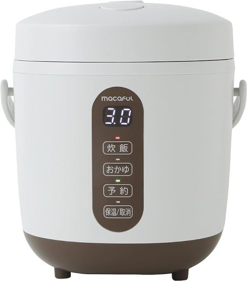 電響社 macaful ミニライスクッカー MRC-15L 2021