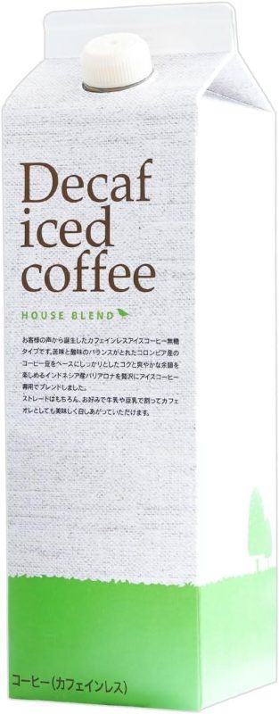 辻本珈琲 デカフェ アイスコーヒー ハウスブレンド