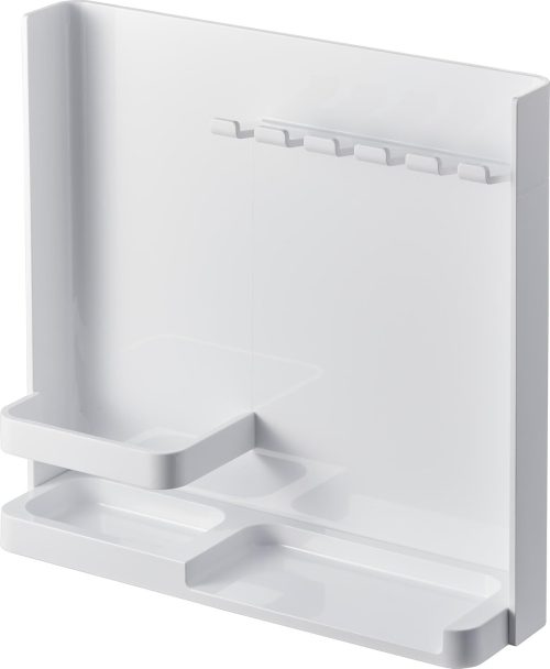 山崎実業(Yamazaki) 目隠し歯ブラシ&チューブスタンド タワー 3505