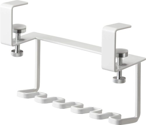 山崎実業(Yamazaki) 洗面戸棚下歯ブラシホルダー タワー ホワイト 5006