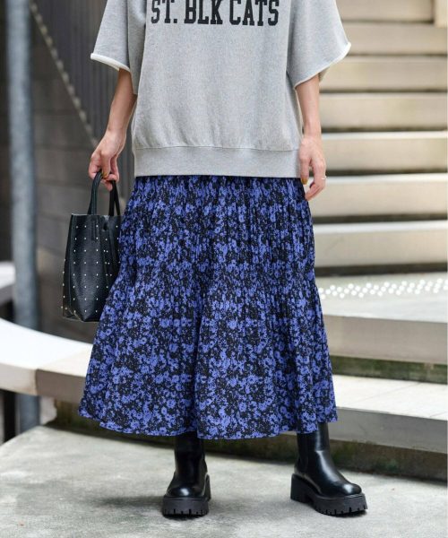 ジャーナルスタンダード レリューム(JOURNAL STANDARD relume) マジョリカプリーツイージースカート
