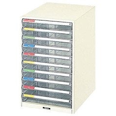 トラスコ中山(TRUSCO) B4型レターケース 浅型10段 TB4-10P