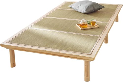 萩原 畳ベッド キフネ シングル ロングタイプ  ナチュラル