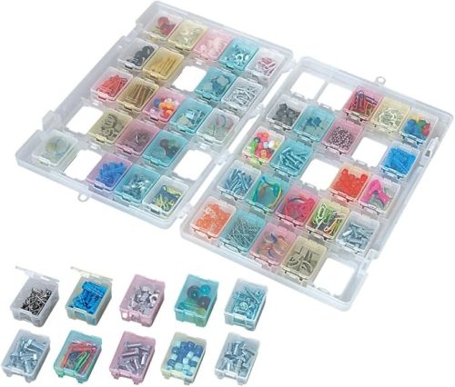 デンサン(DENSAN) スケルトンパーツケース SP33-MS50