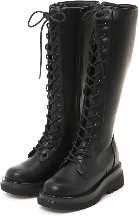 マジェスティックレゴン(MAJESTIC LEGON) レースアップロングブーツ
