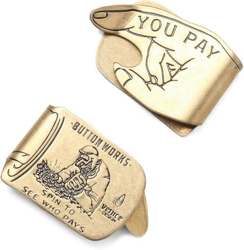 ボタンワークス(Button Works) Button Works x VENICE DESIGN8 ボタンワークス You Pay Money Clip